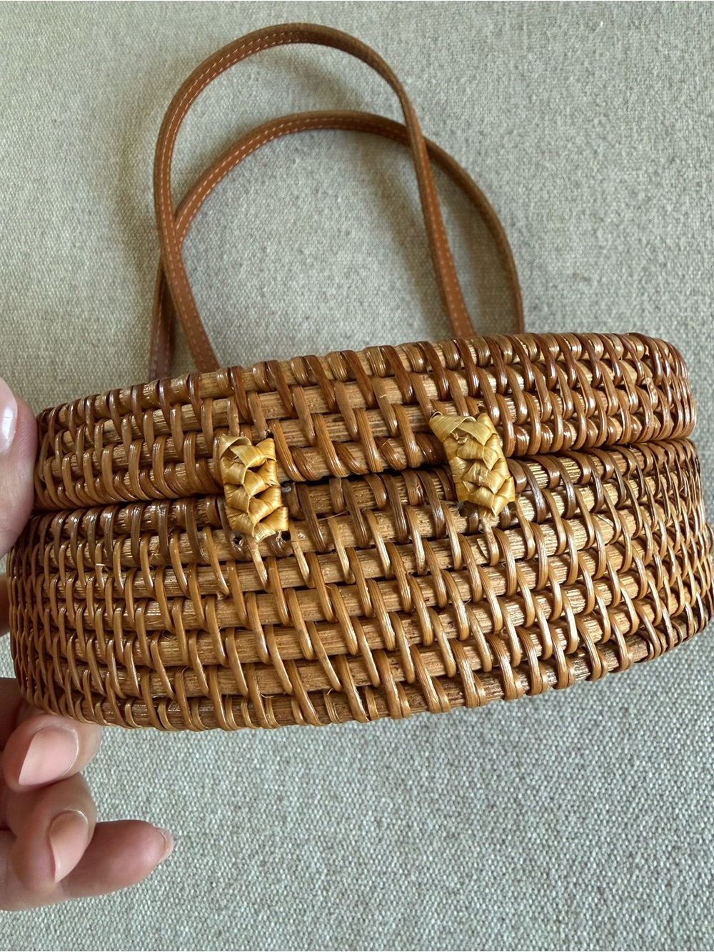 Small Rattan Bag - Picture 8 of 9